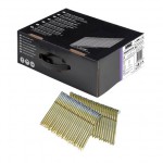 DeWalt 2.8mm x 50mm Wire Welded Bright Ring Shank Nails Qty 2,200 to suit DCN692 DCN930 DPN9033 - DNW28R50E